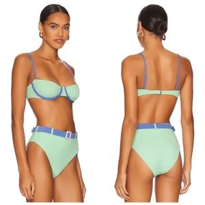 WeWoreWhat Balconette Top Emily Bottoms Bikini Set